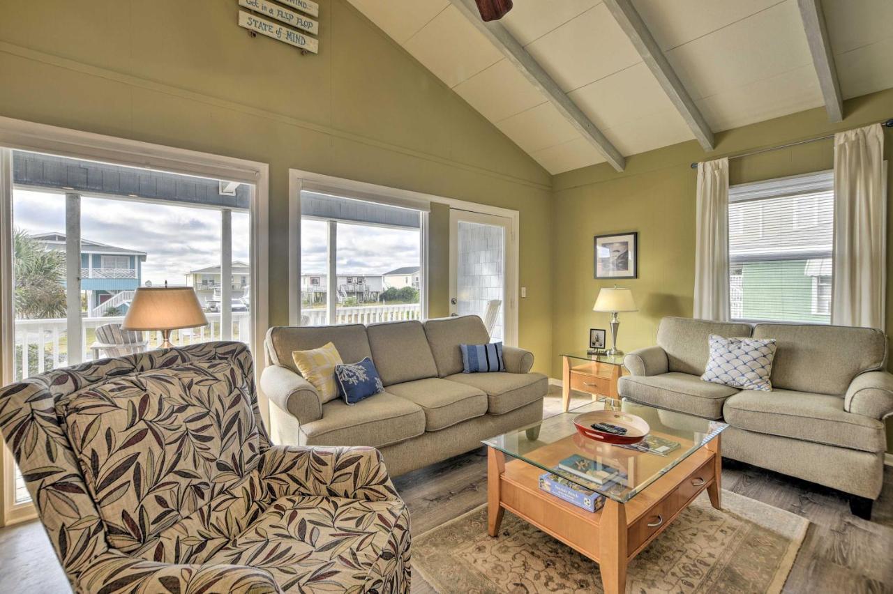 Holden Beach Family Abode - Steps To Ocean! Exteriör bild