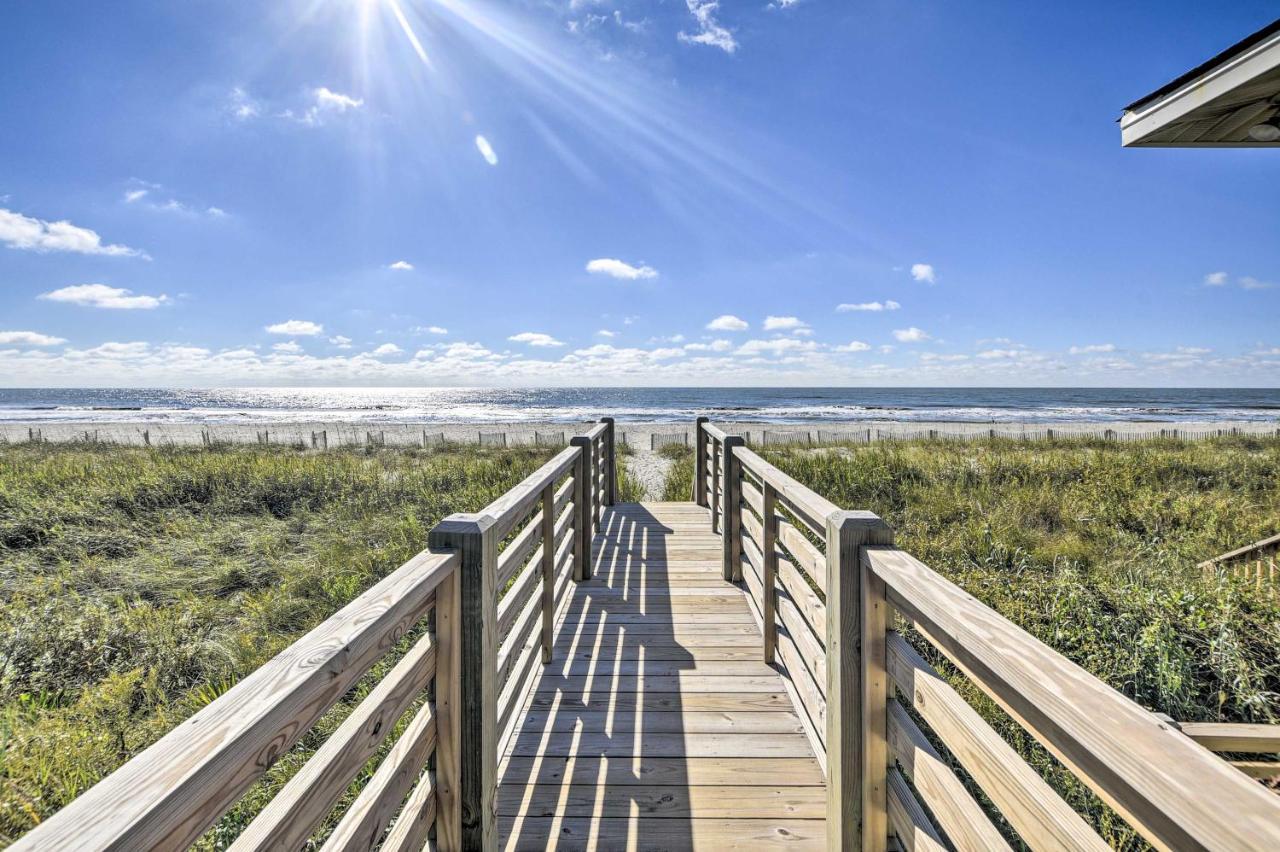 Holden Beach Family Abode - Steps To Ocean! Exteriör bild